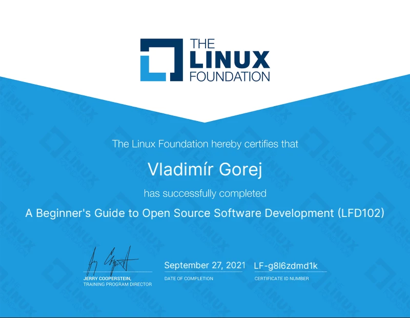 A Beginner's Guide to Open Source Software Development (LFD102)