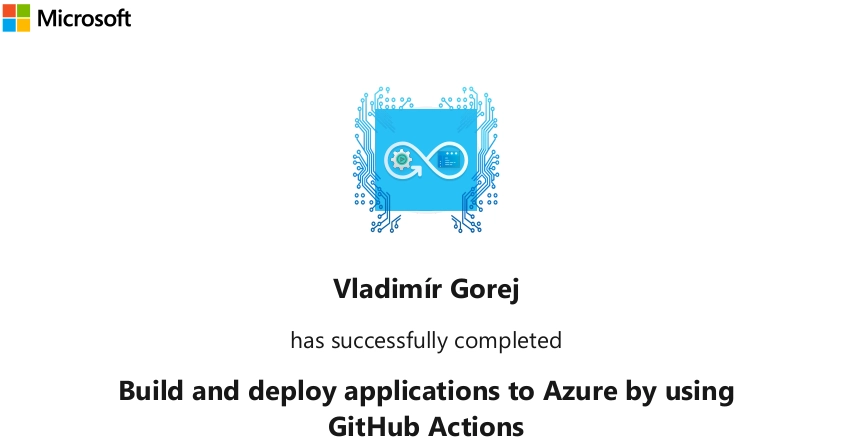 Build and deploy applications to Azure by using GitHub Actions