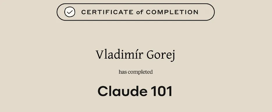 Claude 101