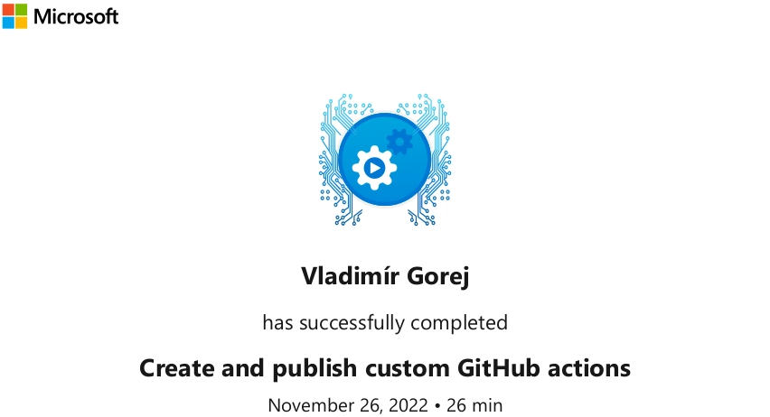 Create and publish custom GitHub actions