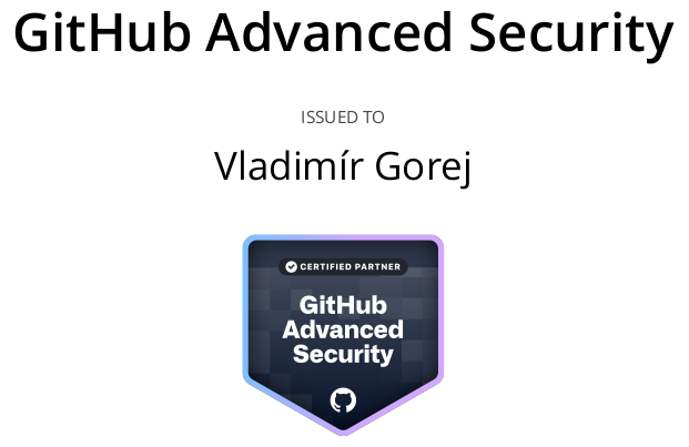 GitHub Advanced Security Certification