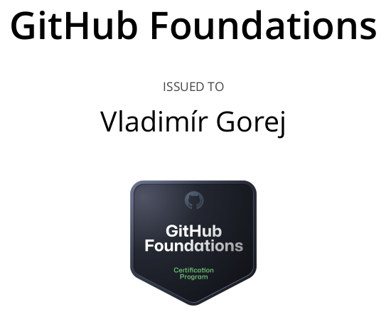 GitHub Foundations Certification
