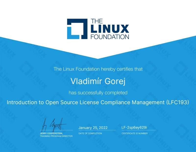 Introduction to Open Source License Compliance Management (LFC193)