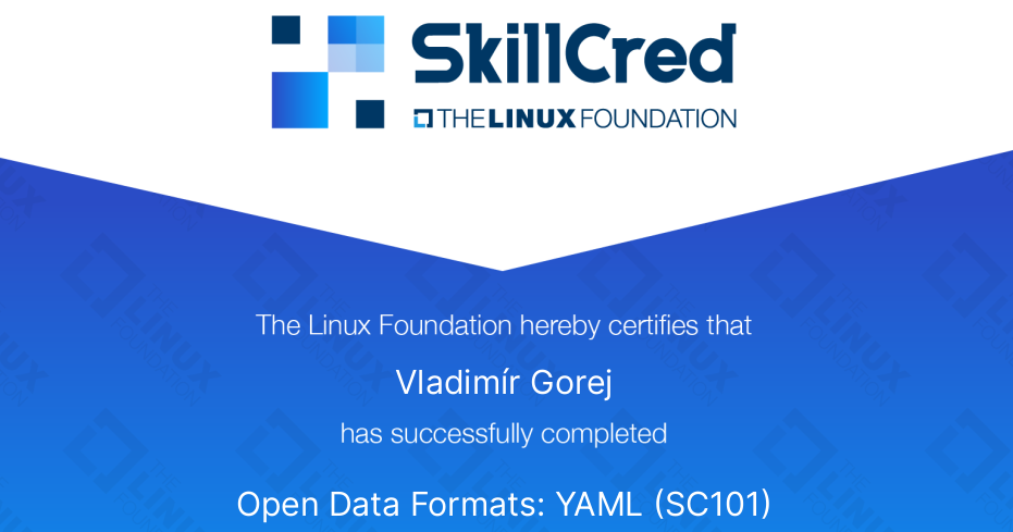 Open Data Formats: YAML (SC101)