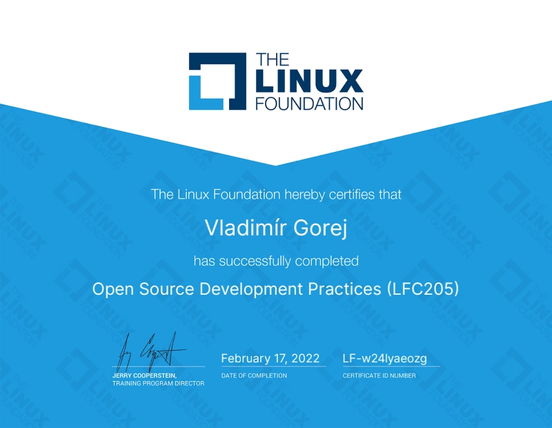 Open Source Development Practices (LFC205)